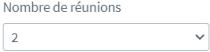 Nombre de groupes &agrave; cr&eacute;er
