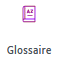 Glossaire