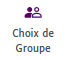 Choix de groupe